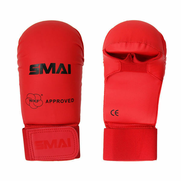 Picture of WKF Approved Karate Mitts Red